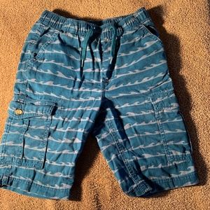 Route 66 blue wave cargo shorts